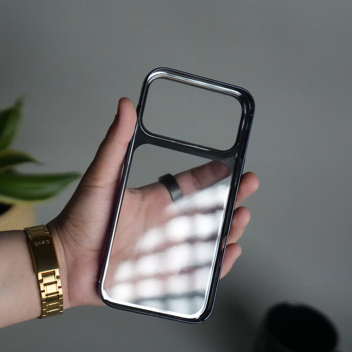 FRATO iPhone 17 Series iPhone 17 Pro Max Clear Shell Case | Slim Back Cover with Electroplated Edges