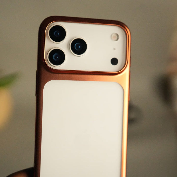 FRATO iPhone 17 Series iPhone 17 Pro Max Clear Shell Case | Slim Back Cover with Electroplated Edges