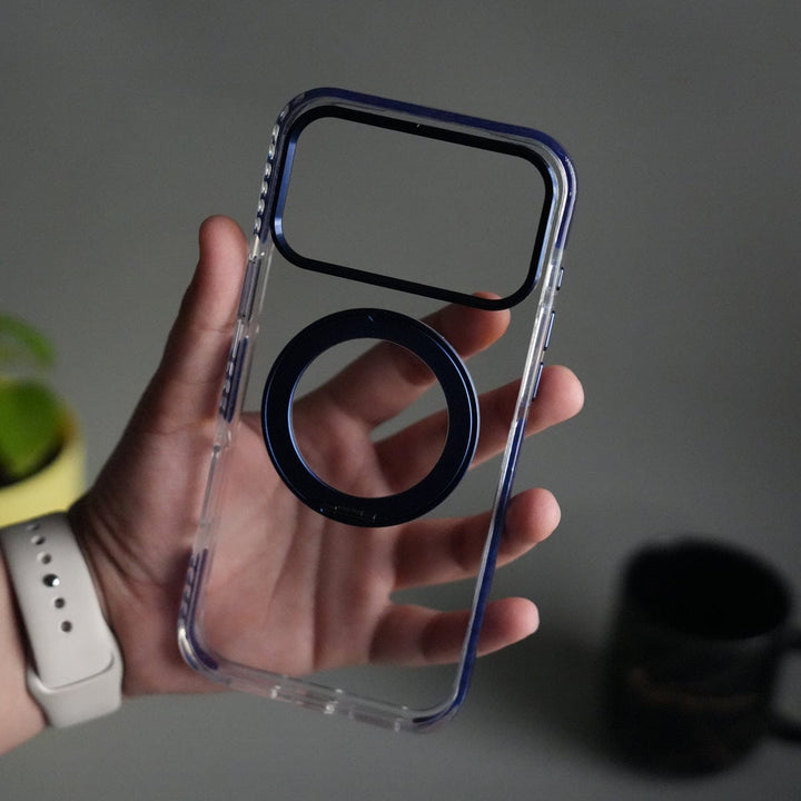 FRATO iPhone 17 Series iPhone 17 Pro Max ClearShield Metal Ring Stand MagSafe Case Cover