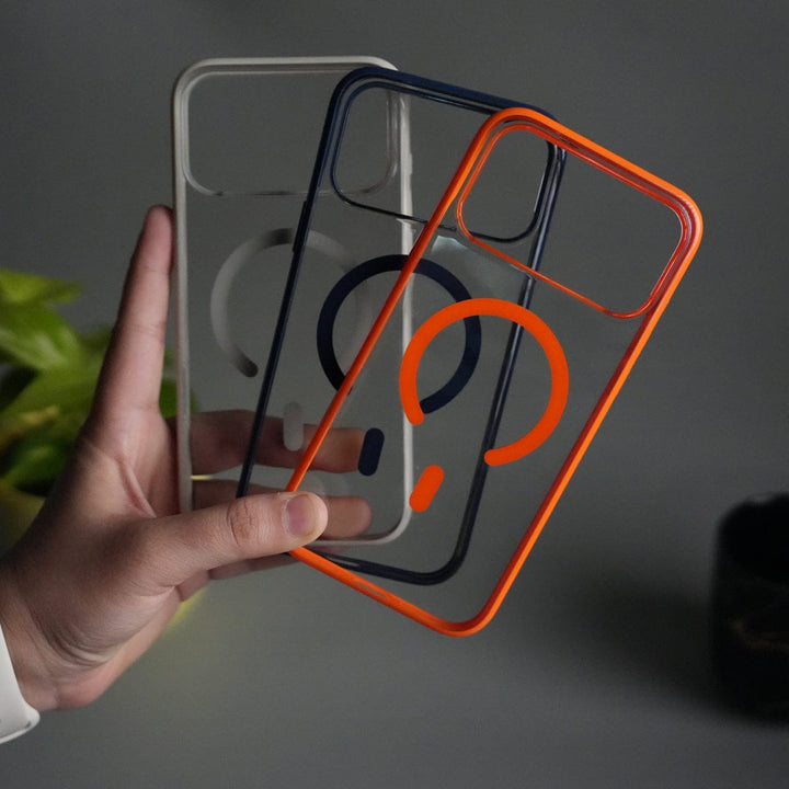 FRATO iPhone 17 Series iPhone 17 Pro Max ClearView LumiEdge MagSafe Case | Transparent Cover