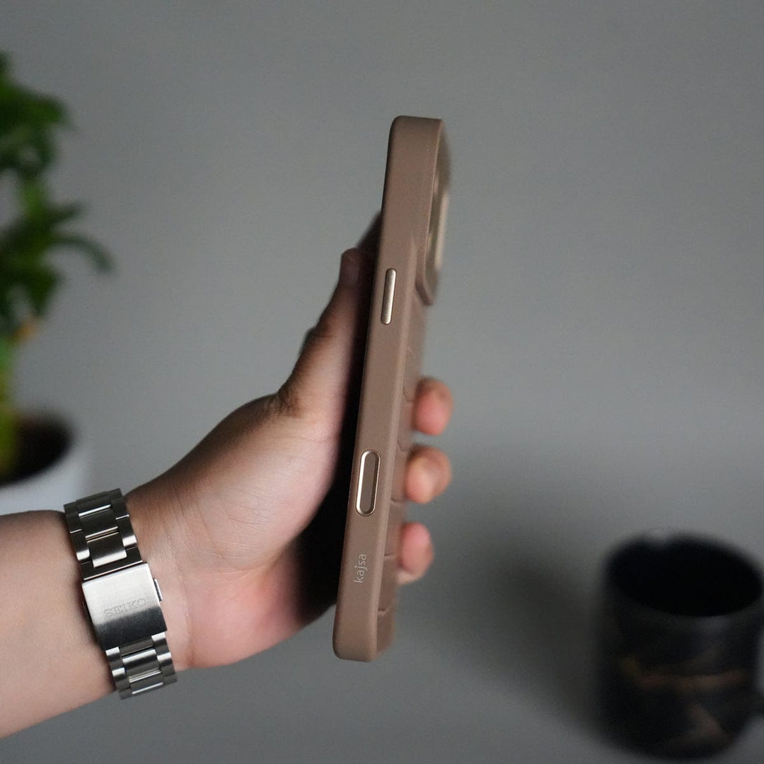 FRATO iPhone 17 Series iPhone 17 Pro Max Crocodile Leather Pattern Case | Premium Luxury Back Cover with Metal Camera Frame