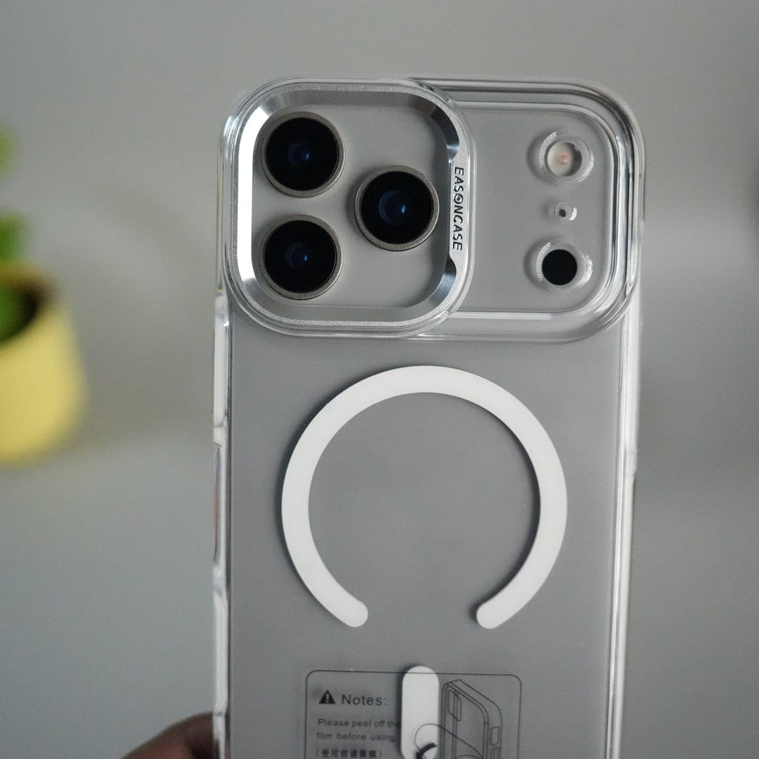 FRATO iPhone 17 Series iPhone 17 Pro Max Crystal Clear Anti-Yellow Case with MagSafe &amp; Metal Camera Bumper