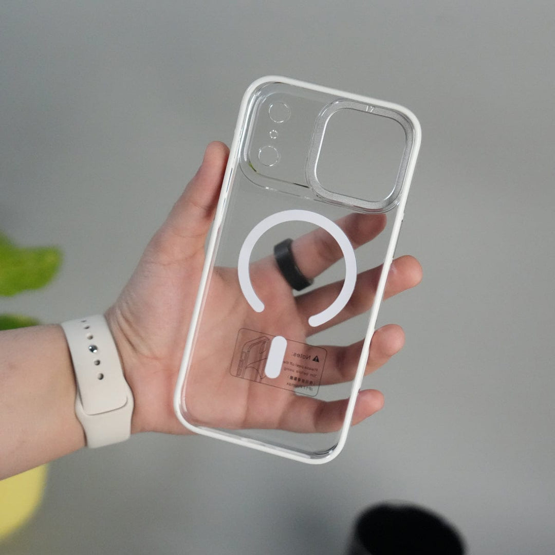 FRATO iPhone 17 Series iPhone 17 Pro Max Crystal Clear Anti-Yellow Case with MagSafe &amp; Metal Camera Bumper