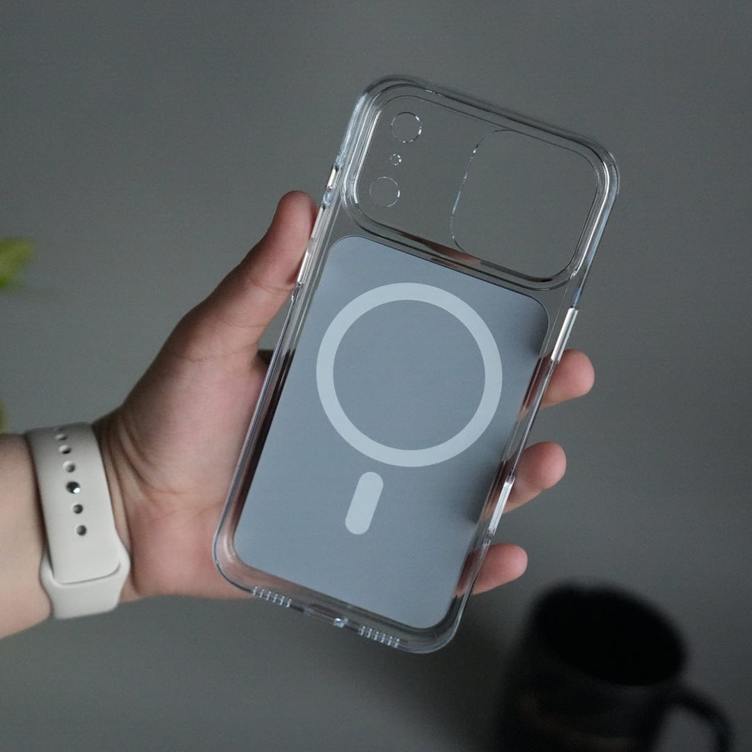 FRATO iPhone 17 Series iPhone 17 Pro Max Crystal Series Hard Transparent MagSafe Case