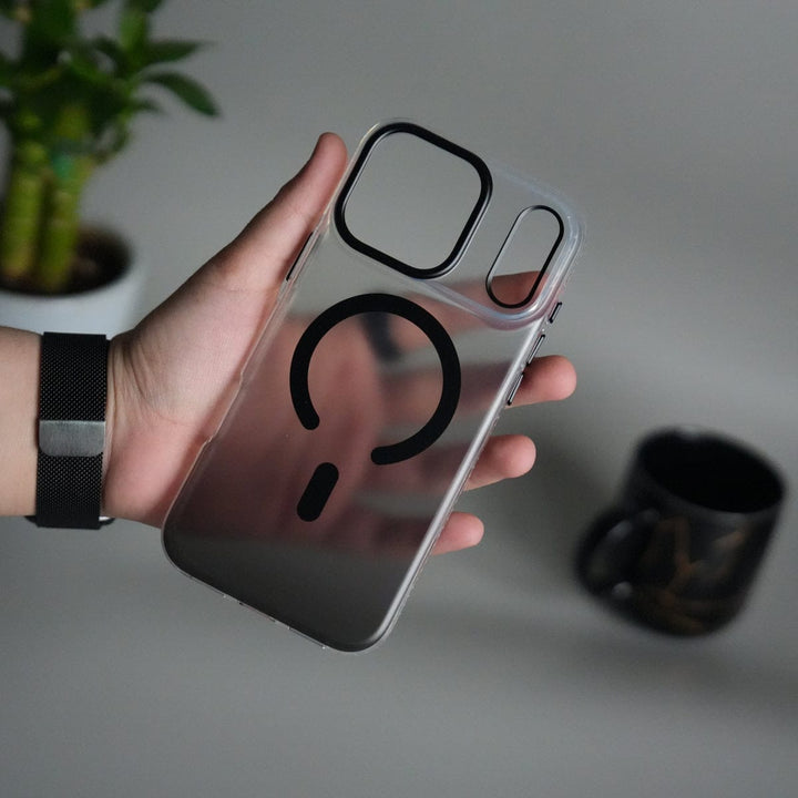 FRATO iPhone 17 Series iPhone 17 Pro Max Dual Color Shade Smoke Matte MagSafe Case Cover