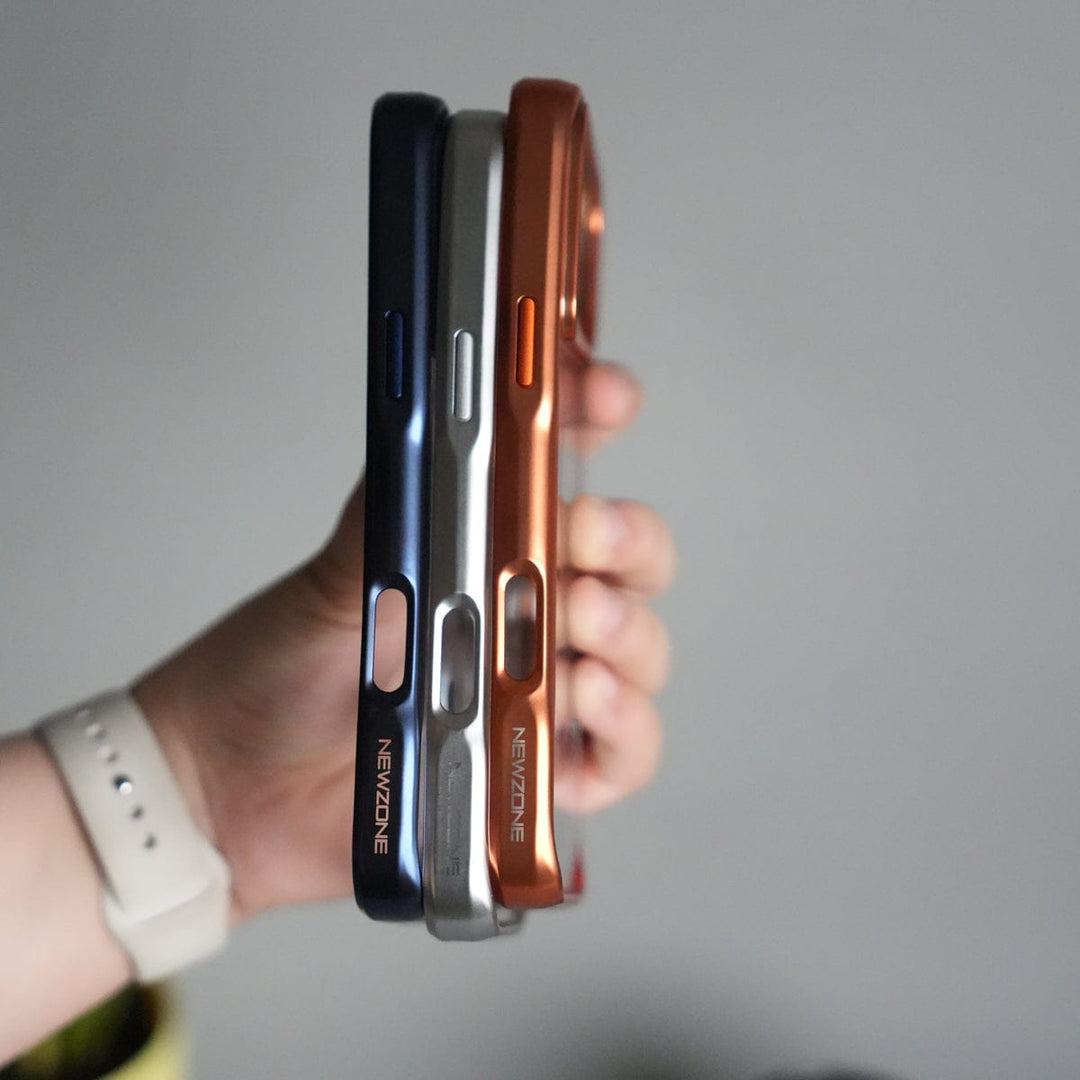 FRATO iPhone 17 Series iPhone 17 Pro Max Electroplated Frame Transparent Magsafe Case