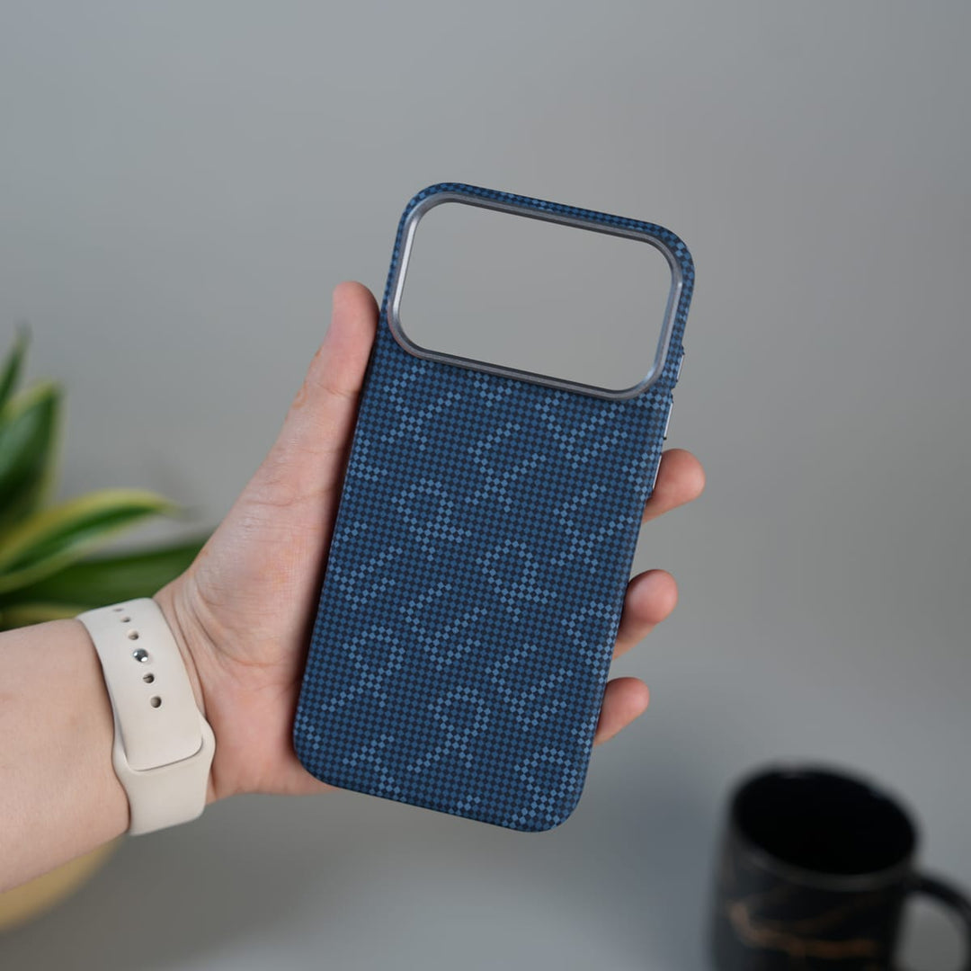 FRATO iPhone 17 Series iPhone 17 Pro Max ERF Carbon Fiber Texture Hard Pc MagSafe Case | Lightweight Back Cover