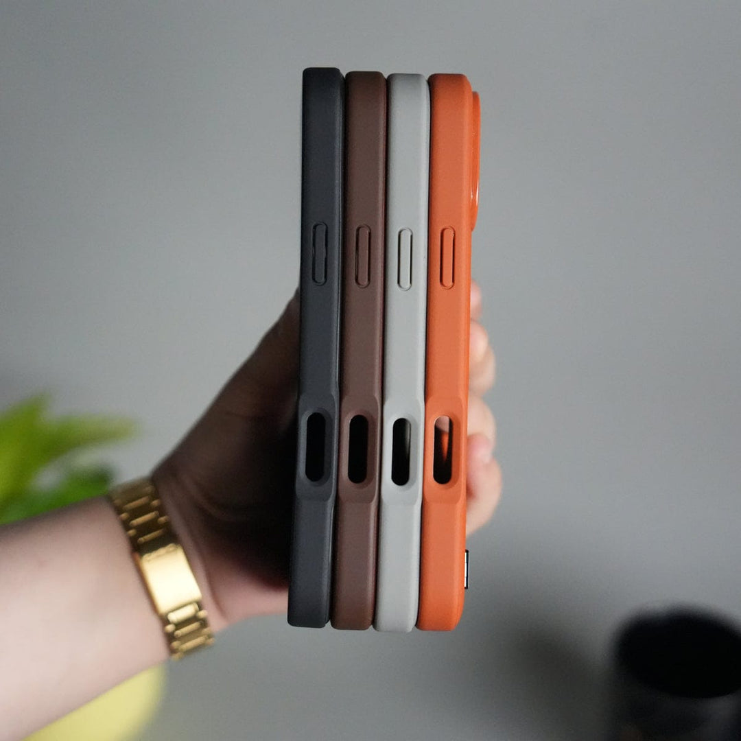 FRATO iPhone 17 Series iPhone 17 Pro Max Full PU Leather Inbuilt Metal Stand Case Cover