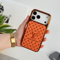 iPhone 17 Series Monogram Chrome Plated Case Cover