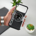 iPhone 17 Series Retro Camera Design Case with Lanyard | Shockproof Protective Cover