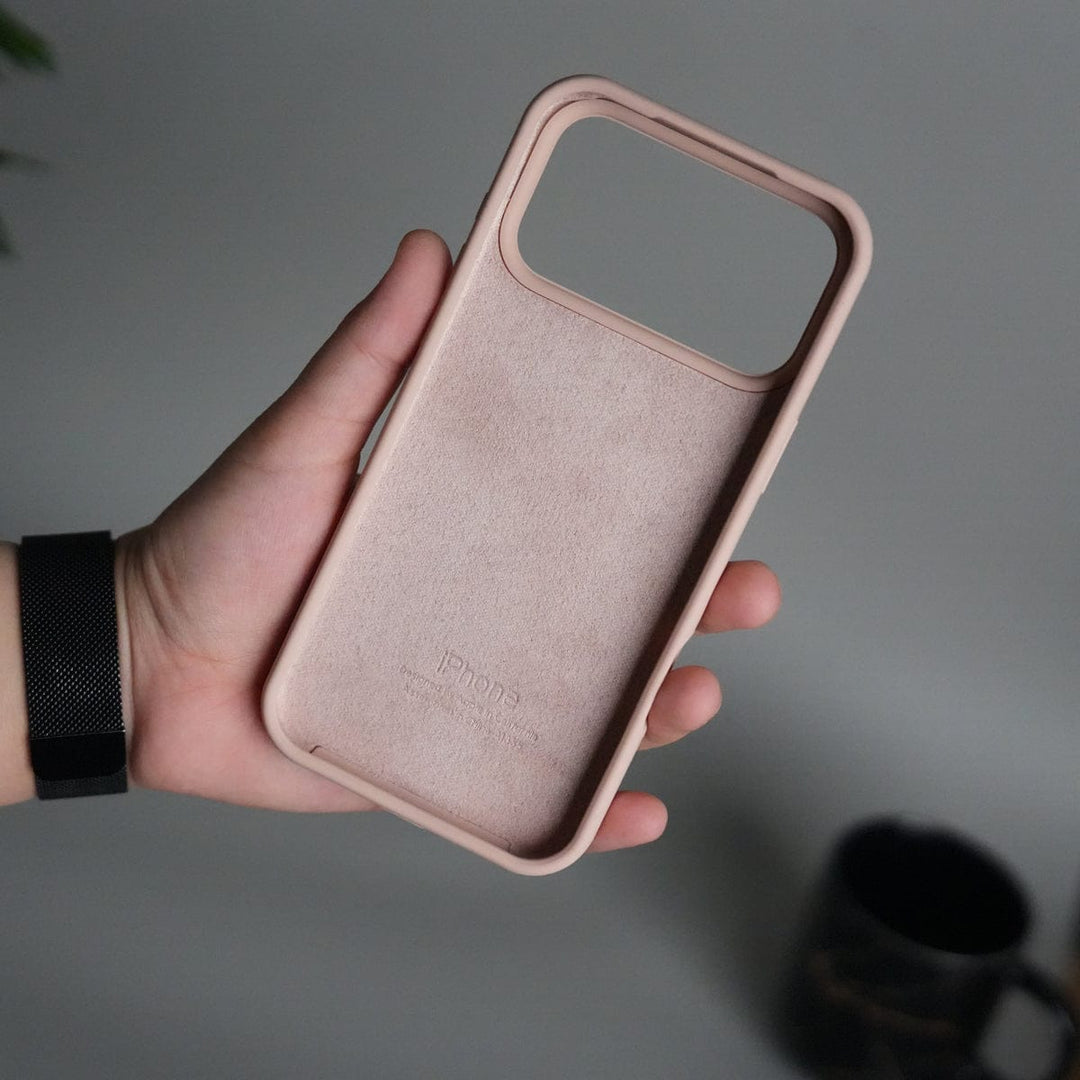 FRATO iPhone 17 Series iPhone 17 Pro Max Liquid Silicone Case Cover (Blush Pink)