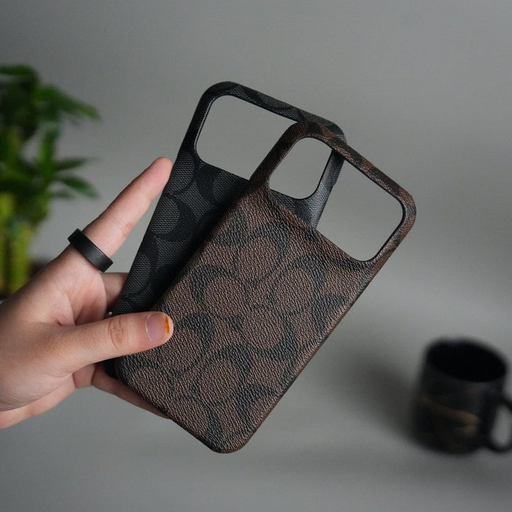 FRATO iPhone 17 Series iPhone 17 Pro Max Luxury CC Brand PU Leather Design Case Cover