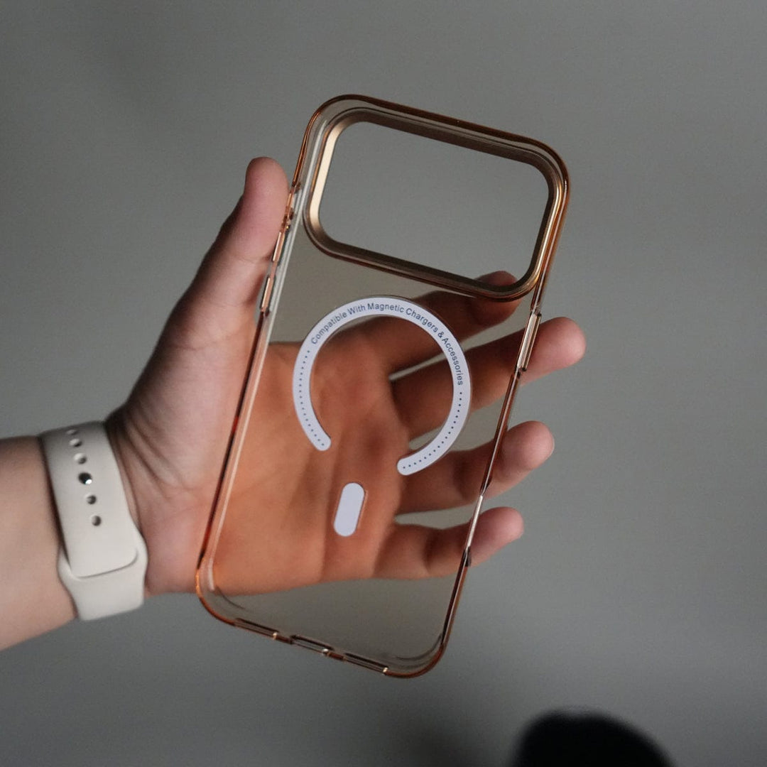 FRATO iPhone 17 Series iPhone 17 Pro Max Luxury Diamond MagSafe Case | Crystal Clear Back Cover with Rhinestone Metal Camera Guard