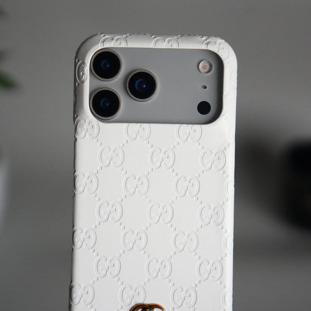 FRATO iPhone 17 Series iPhone 17 Pro Max Luxury GG Fashion Leather Brand Case Cover