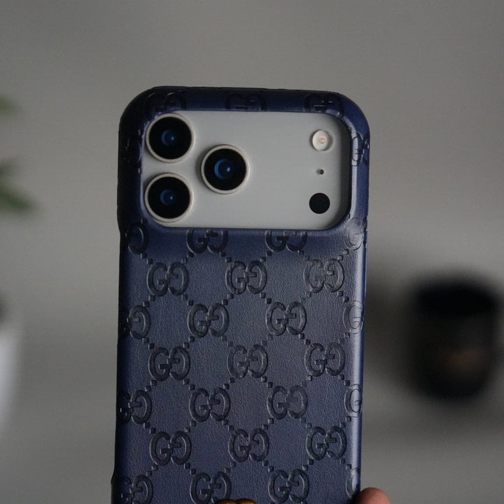 FRATO iPhone 17 Series iPhone 17 Pro Max Luxury GG Fashion Leather Brand Case Cover