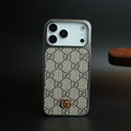 Luxury Woven Pattern Case for iPhone 17 Series | Metallic Frame Protective Cover