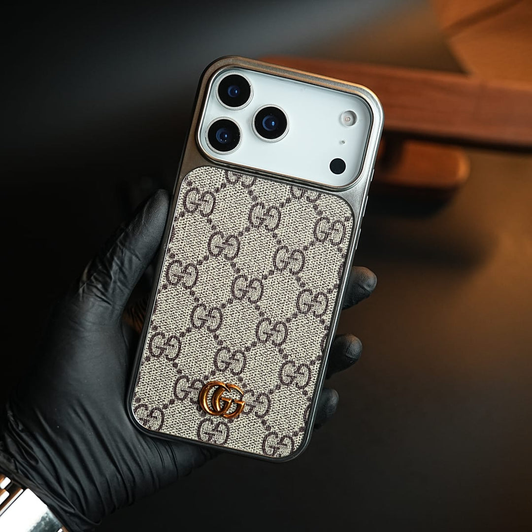 FRATO iPhone 17 Series iPhone 17 Pro max Luxury Woven Pattern Case for iPhone 17 Series | Metallic Frame Protective Cover