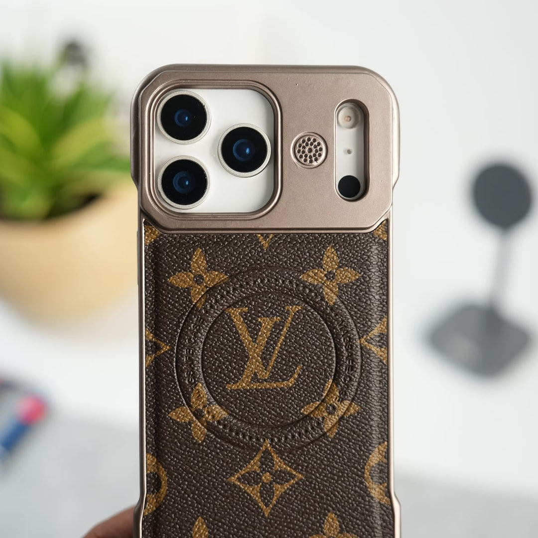 FRATO iPhone 17 Series iPhone 17 Pro Max LV Style Luxury Magnetic Case