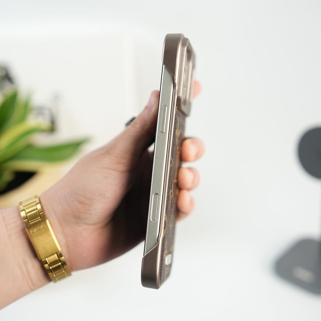 FRATO iPhone 17 Series iPhone 17 Pro Max LV Style Luxury Magnetic Case