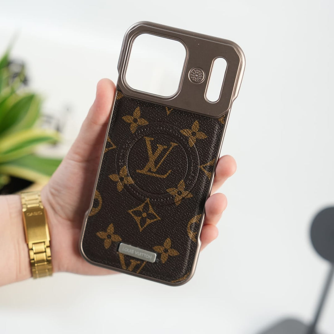 FRATO iPhone 17 Series iPhone 17 Pro Max LV Style Luxury Magnetic Case