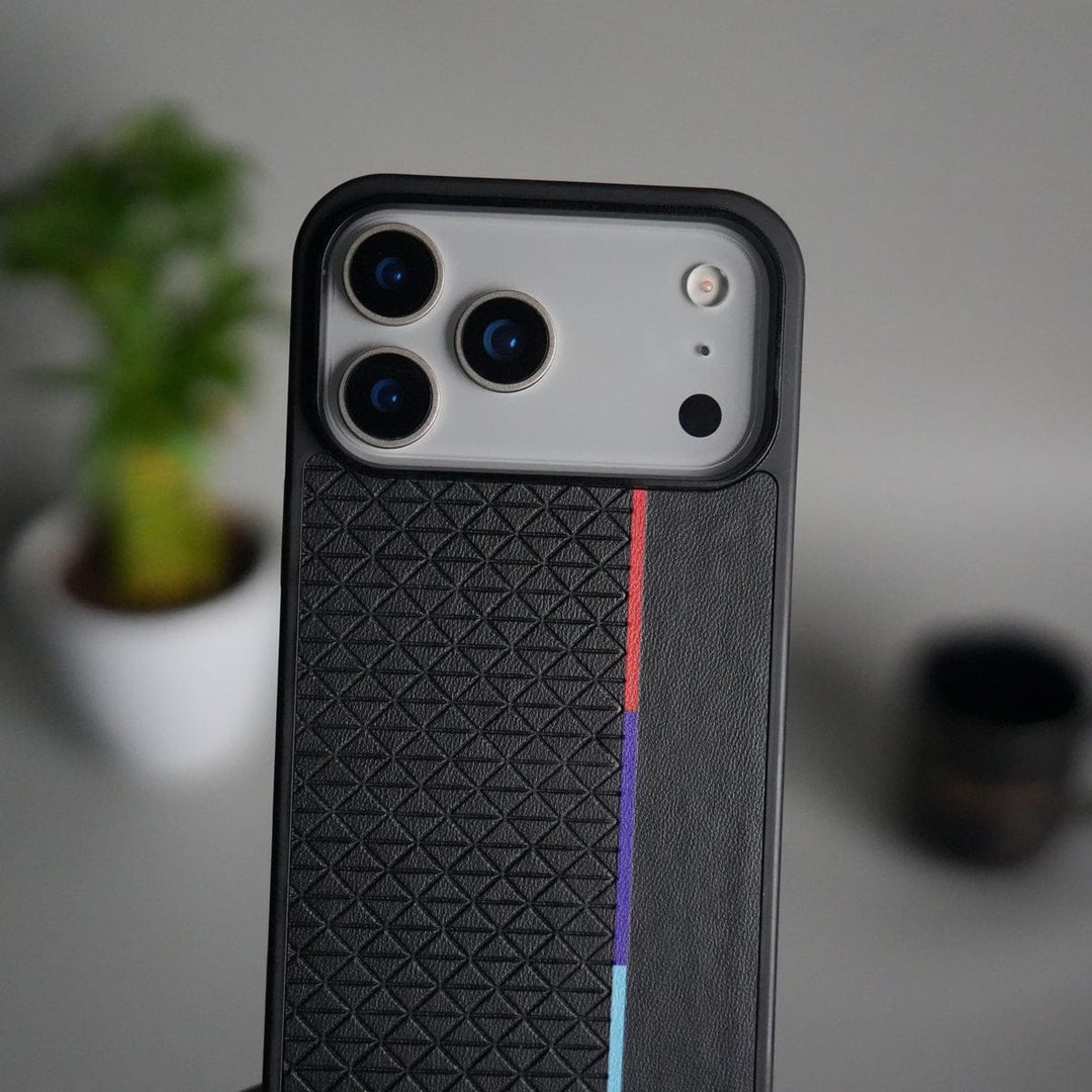 FRATO iPhone 17 Series iPhone 17 Pro Max M Performance Sports Car Logo dual Shade Design Case Cover