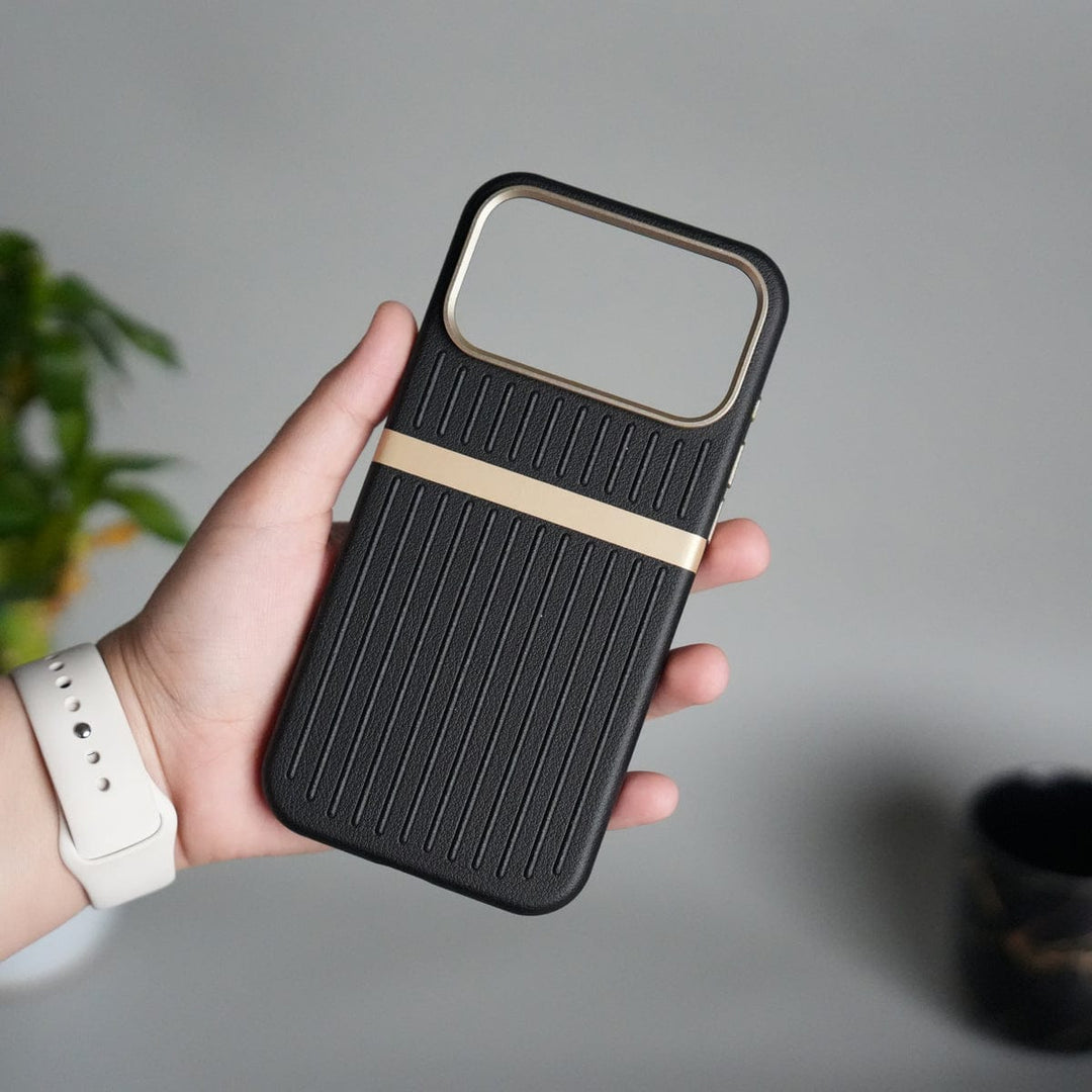 FRATO iPhone 17 Series iPhone 17 Pro Max MagSafe Case | Premium Suitcase Textured Grip Cover with Metal Camera Bumper