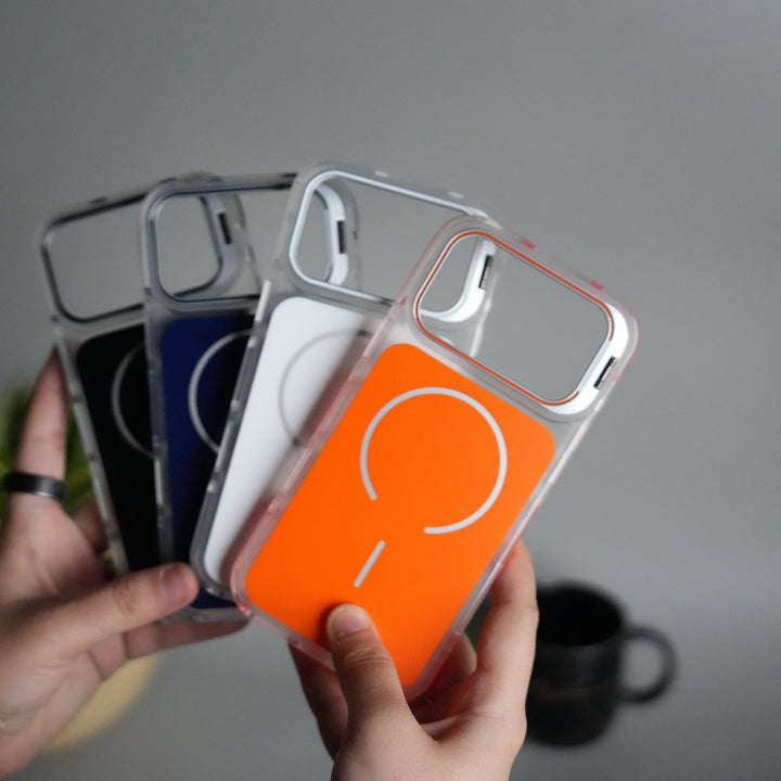 FRATO iPhone 17 Series iPhone 17 Pro Max MagSafe Case with Metal Camera Stand | Slim &amp; Shockproof Protection