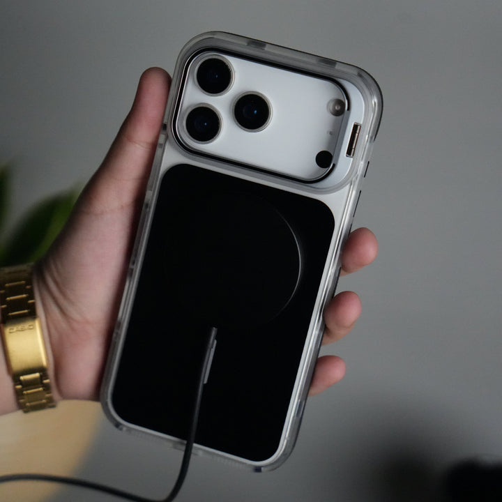 FRATO iPhone 17 Series iPhone 17 Pro Max MagSafe Case with Metal Camera Stand | Slim &amp; Shockproof Protection