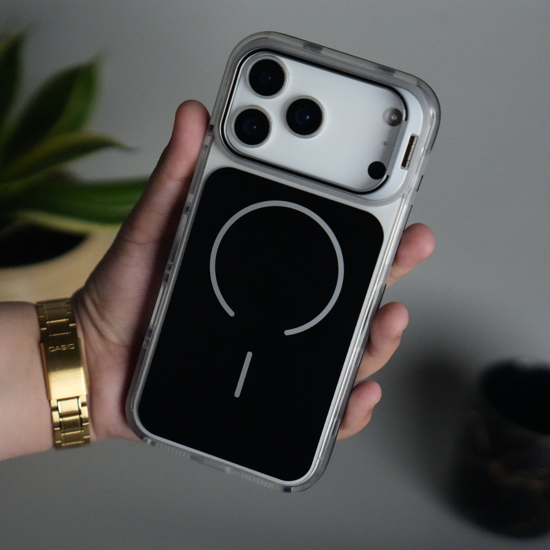 FRATO iPhone 17 Series iPhone 17 Pro Max MagSafe Case with Metal Camera Stand | Slim &amp; Shockproof Protection