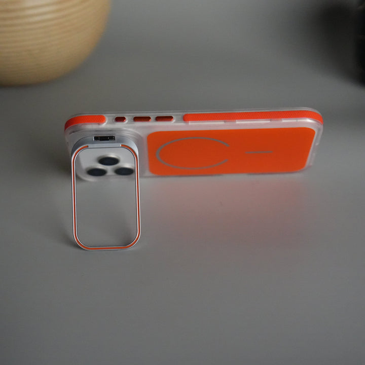 FRATO iPhone 17 Series iPhone 17 Pro Max MagSafe Case with Metal Camera Stand | Slim &amp; Shockproof Protection