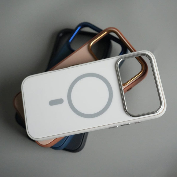 FRATO iPhone 17 Series iPhone 17 Pro Max Matte MagSafe Case | Electroplated Camera Frame | Shockproof Back Cover