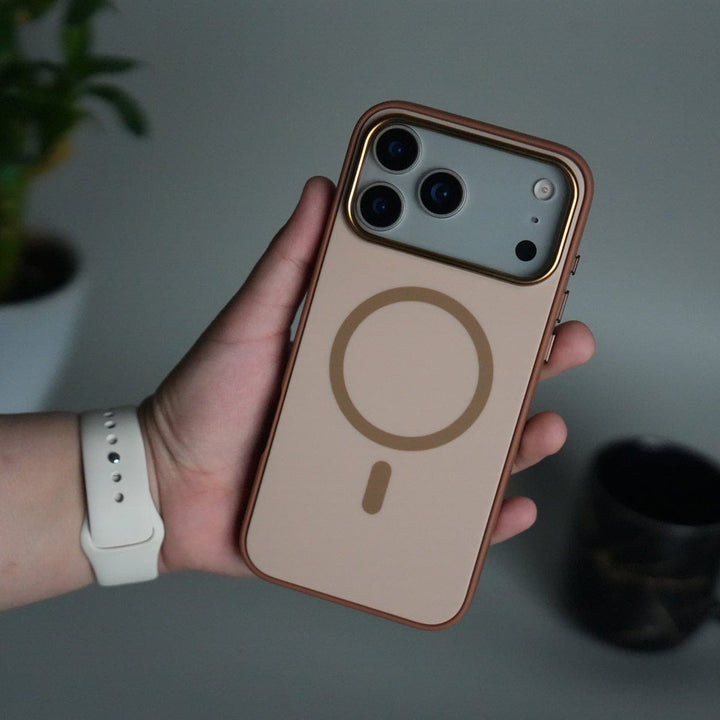 FRATO iPhone 17 Series iPhone 17 Pro Max Matte MagSafe Case | Electroplated Camera Frame | Shockproof Back Cover