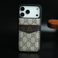 Premium Pattern Wallet Card Holder Case For iPhone 17 Series