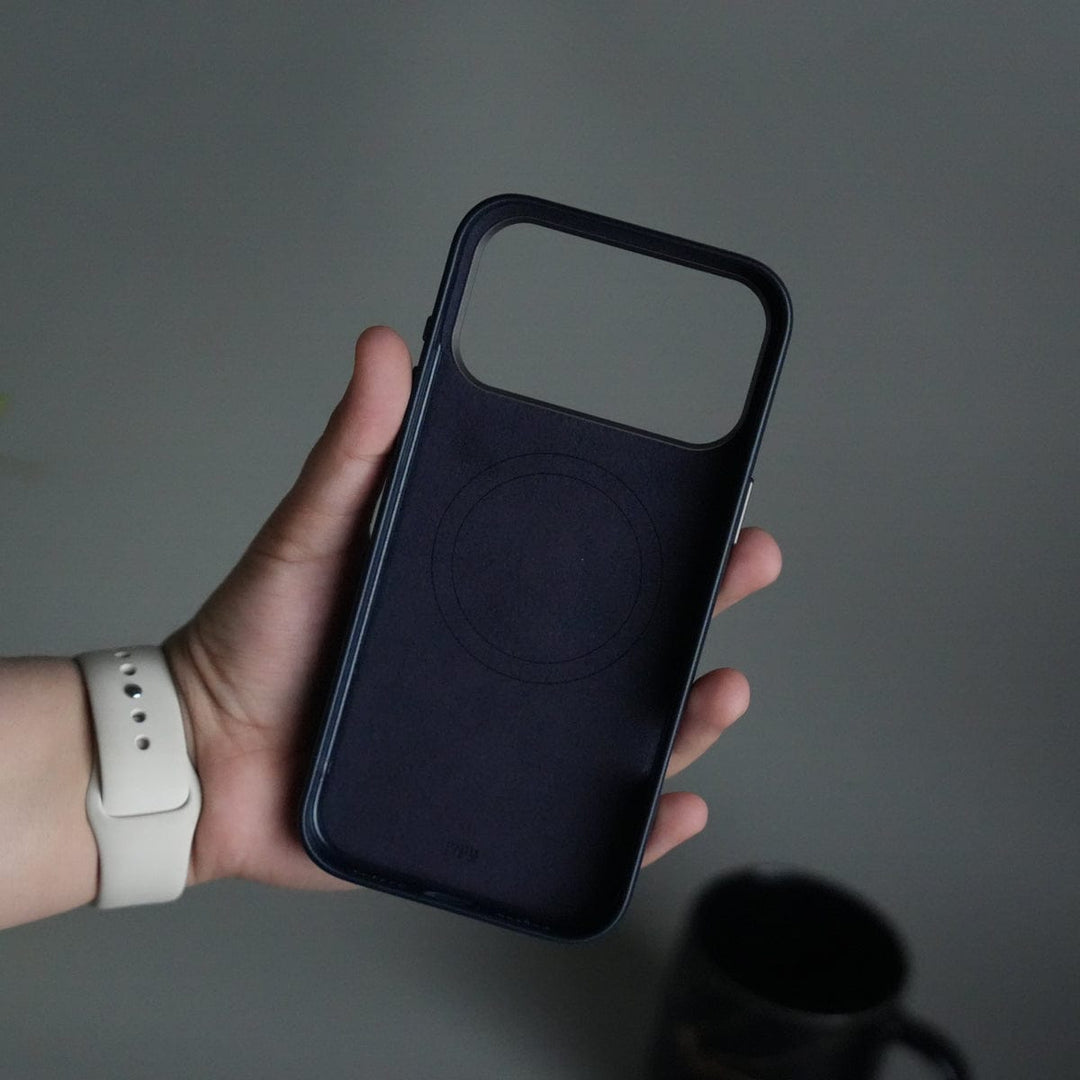 FRATO iPhone 17 Series iPhone 17 Pro Max PU Leather Case with Metal Camera Frame &amp; 360° Rotating Metal Stand