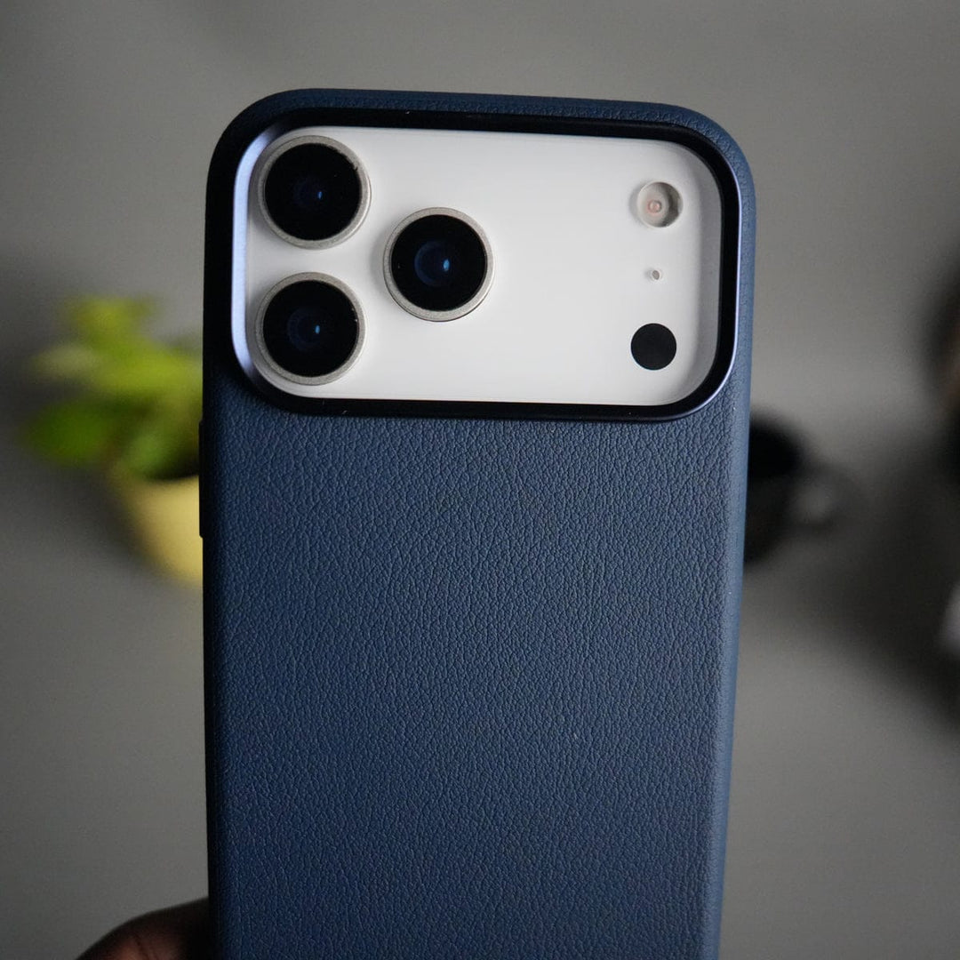 FRATO iPhone 17 Series iPhone 17 Pro Max PU Leather Case with Metal Camera Frame &amp; Built-in MagSafe Back Cover
