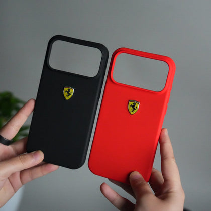 FRATO iPhone 17 Series iPhone 17 Pro Max Sports Car Logo Liquid Silicone Case Cover