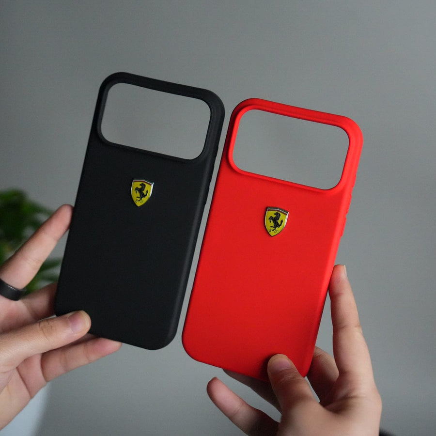 FRATO iPhone 17 Series iPhone 17 Pro Max Sports Car Logo Liquid Silicone Case Cover