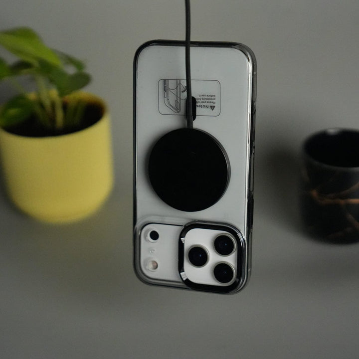 FRATO iPhone 17 Series iPhone 17 Pro Max Transparent MagSafe Case with Metal Camera Frame | Crystal Clear Back Cover