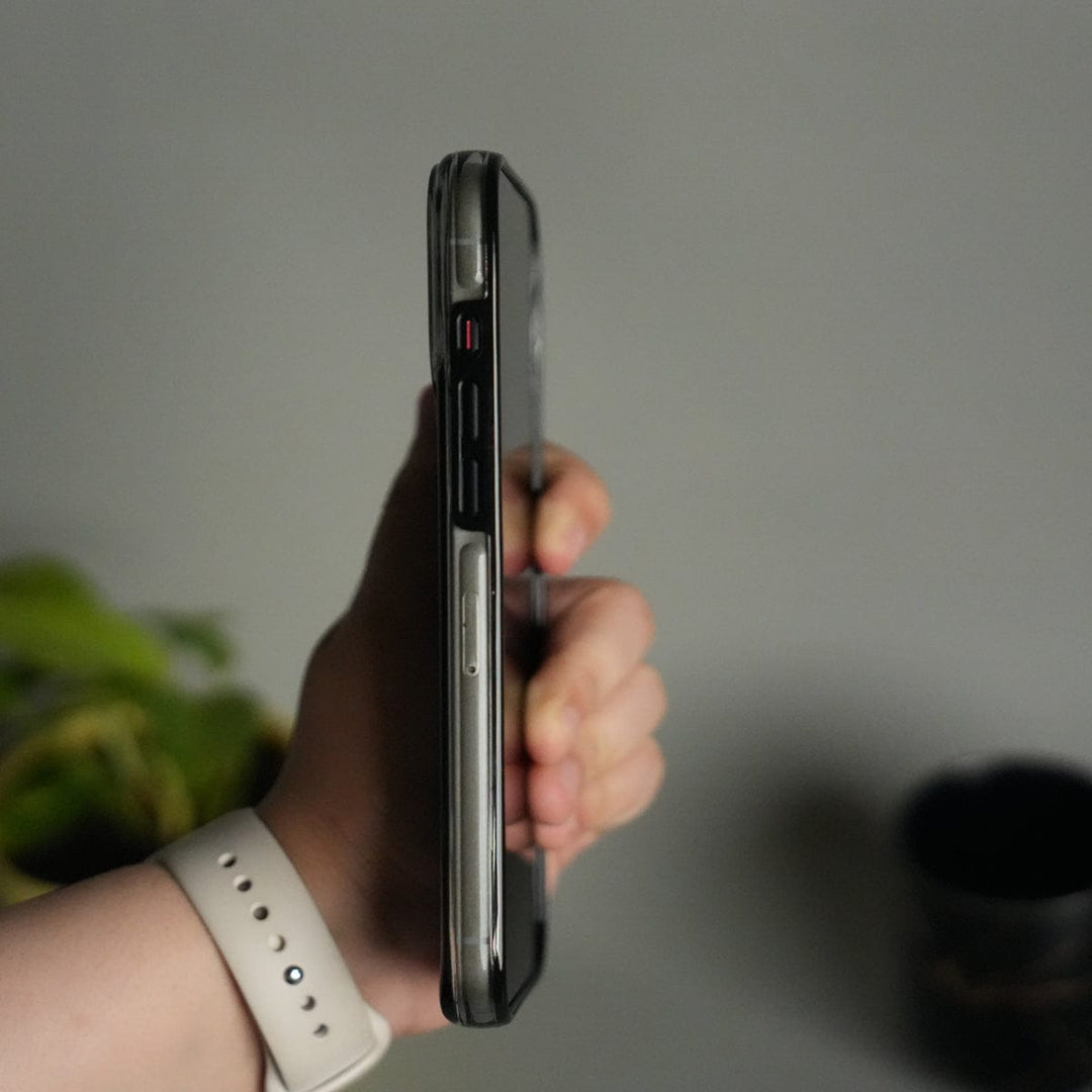 FRATO iPhone 17 Series iPhone 17 Pro Max Transparent MagSafe Case with Metal Camera Frame | Crystal Clear Back Cover