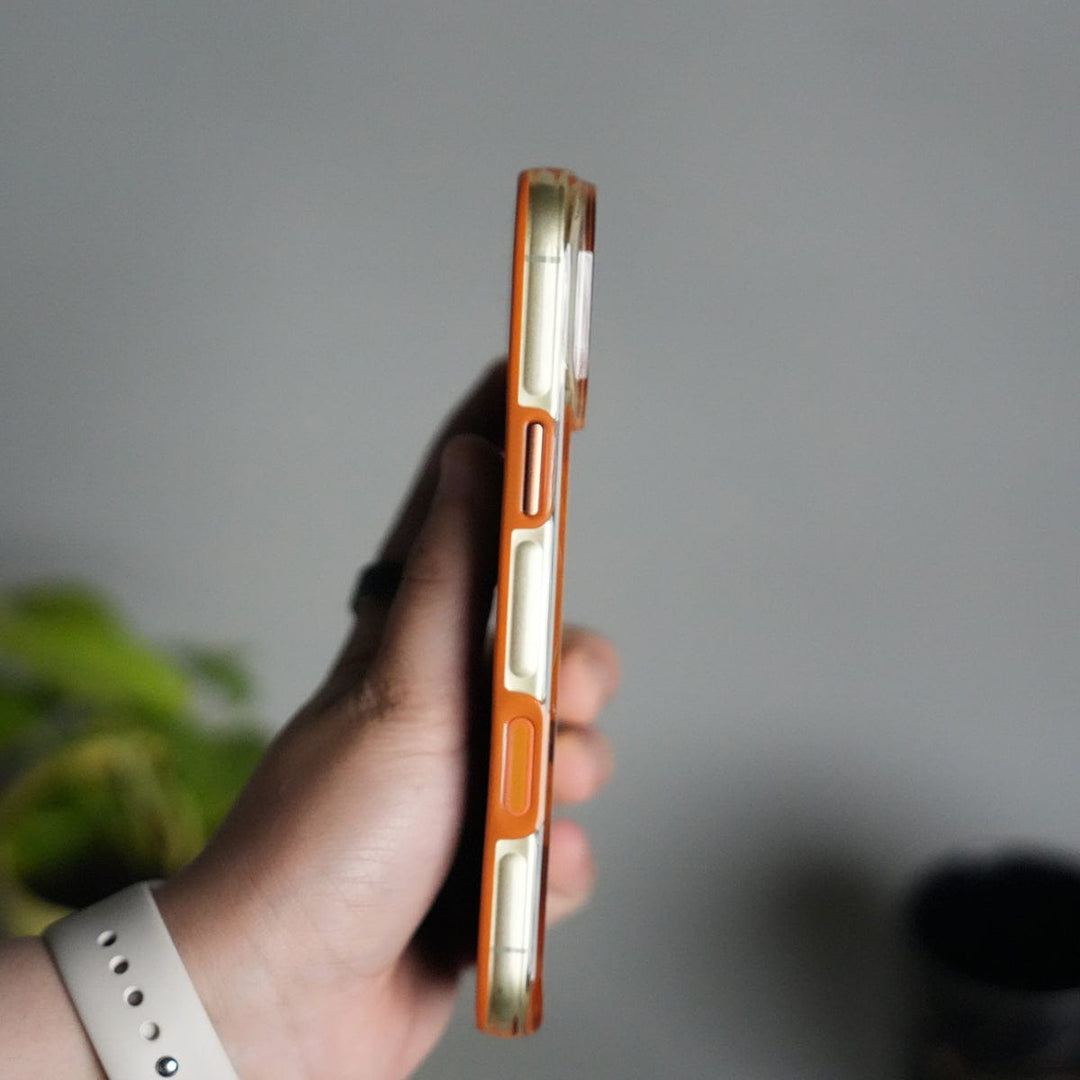 FRATO iPhone 17 Series iPhone 17 Pro Max Transparent MagSafe Case with Metal Camera Frame | Crystal Clear Back Cover