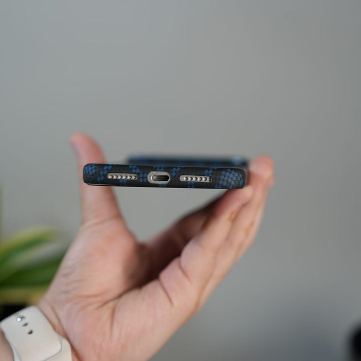 FRATO iPhone 17 Series iPhone 17 Pro Max Ultra-Thin Carbon Fiber Texture Hard Pc MagSafe Case | Lightweight Back Cover
