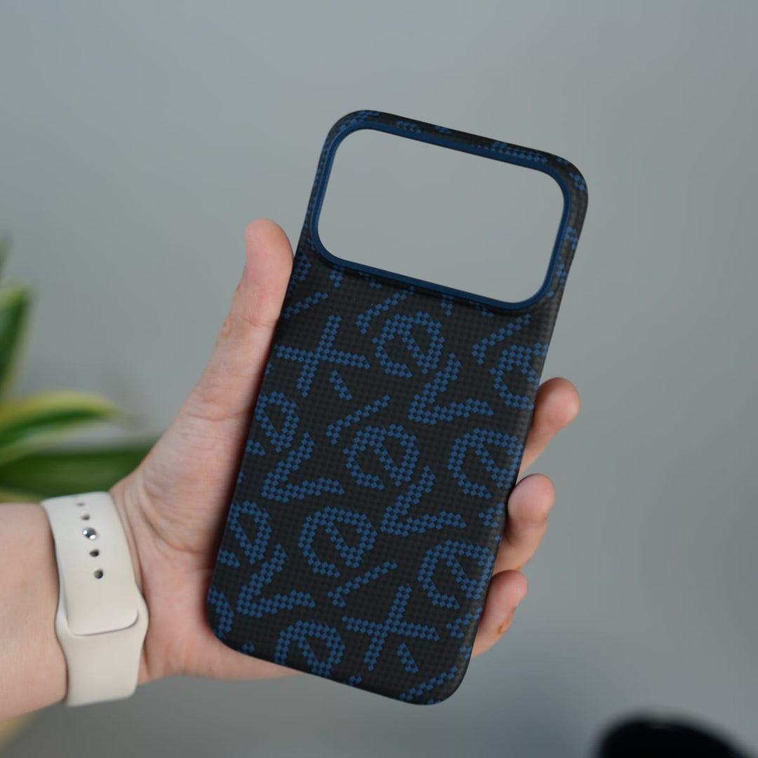 FRATO iPhone 17 Series iPhone 17 Pro Max Ultra-Thin Carbon Fiber Texture Hard Pc MagSafe Case | Lightweight Back Cover