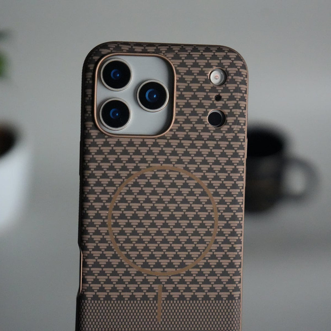 FRATO iPhone 17 Series iPhone 17 Pro Max Woven Pattern MagSafe Case for  | Textured Grip | Shockproof Protection