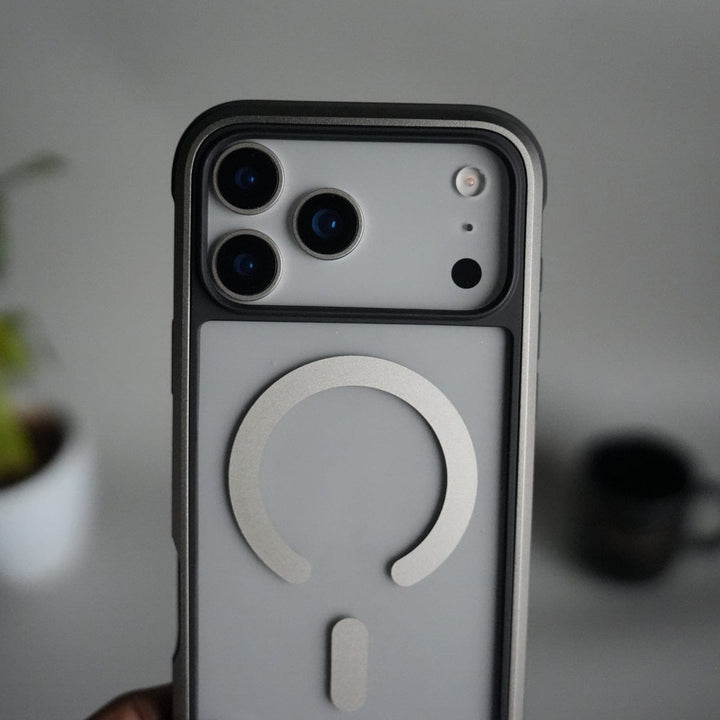FRATO iPhone 17 Series iPhone 17 Pro Military Grade Durable Aluminum Frame MagSafe Case | Anti-Yellowing Technology Case