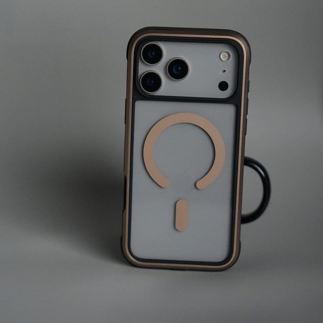 FRATO iPhone 17 Series iPhone 17 Pro Military Grade Durable Aluminum Frame MagSafe Case | Anti-Yellowing Technology Case