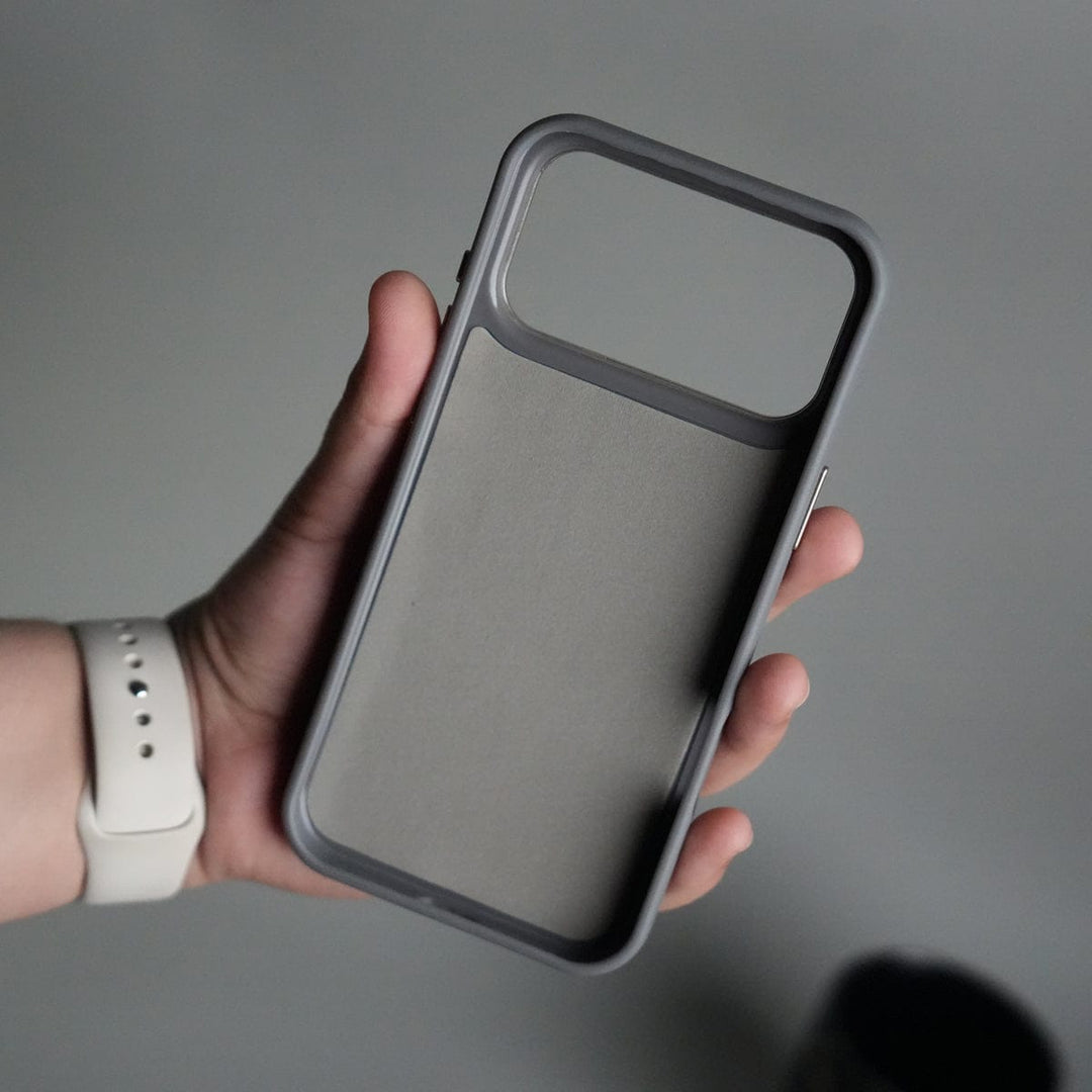 FRATO iPhone 17 Series iPhone 17 Pro PU Leather Case with Metal Camera Frame