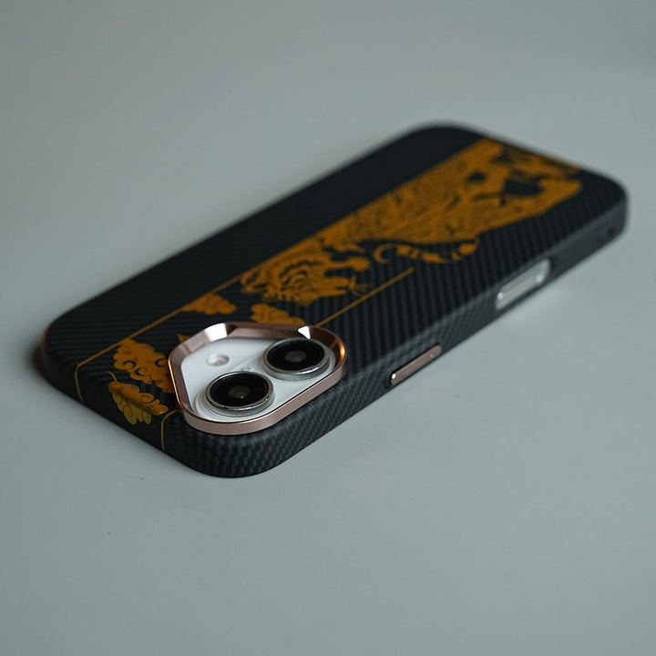 FRATO iPhone 17 Series iPhone 17 Royal Gold Tiger Edition Magsafe Case