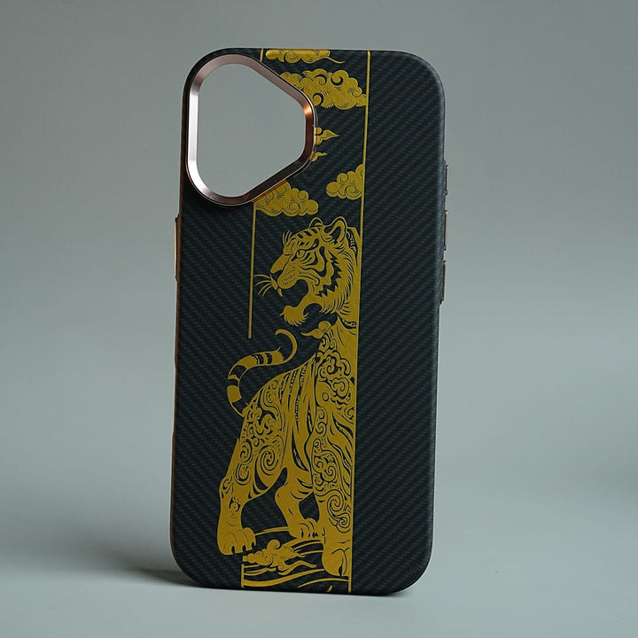 FRATO iPhone 17 Series iPhone 17 Royal Gold Tiger Edition Magsafe Case