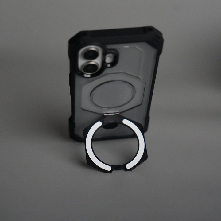 FRATO iPhone 17 Series iPhone 17 – Rugged Armor MagSafe Case with Metal Kickstand