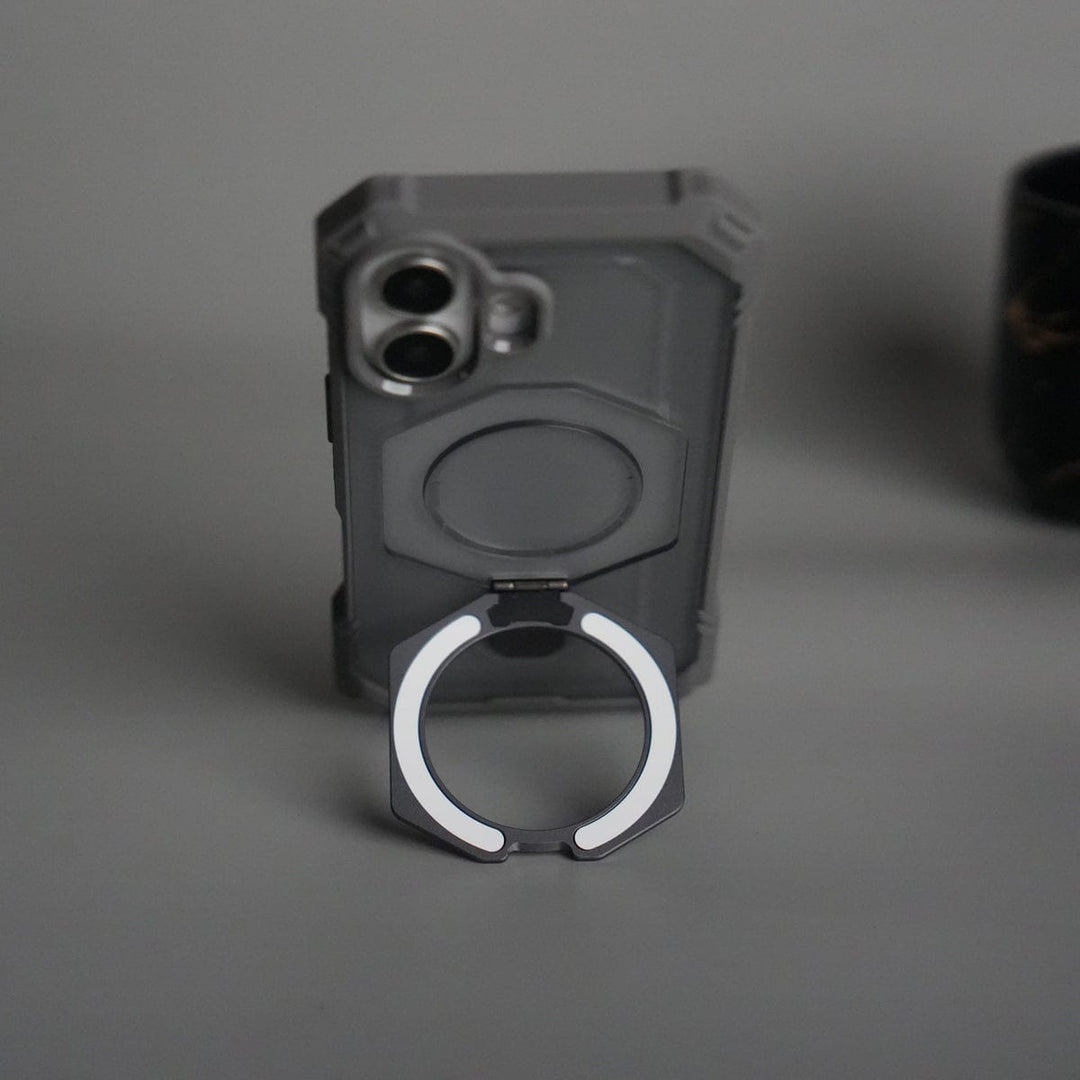 FRATO iPhone 17 Series iPhone 17 – Rugged Armor MagSafe Case with Metal Kickstand